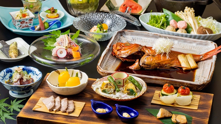 伊豆の旬な食材を御提供致します。