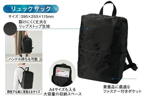 【送料無料】2WAY リュック&ショルダー