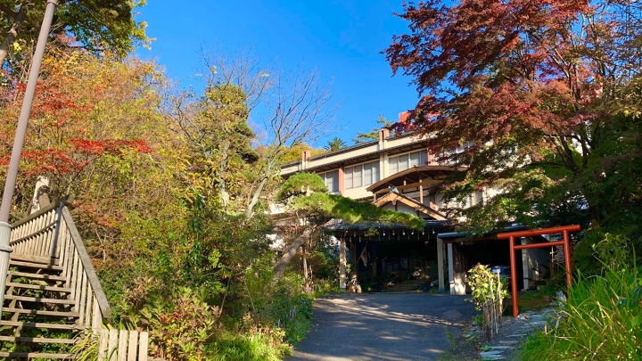 尻焼き風呂の桐島屋旅館