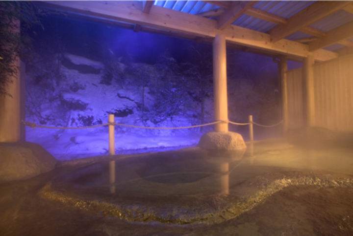 花巻温泉郷 鉛温泉 藤三旅館（岩手県 花巻市）日本一深い、立って入る珍しい温泉