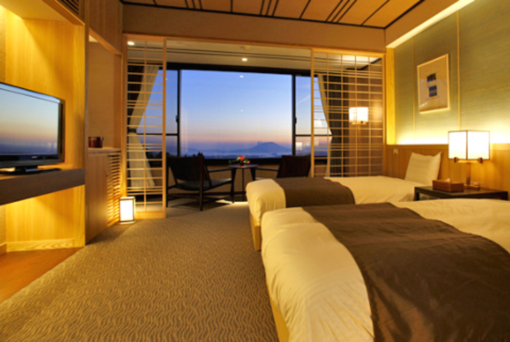 霧島観光ホテル(鹿児島県)　霧島で唯一 桜島の絶景を一望できる宿
