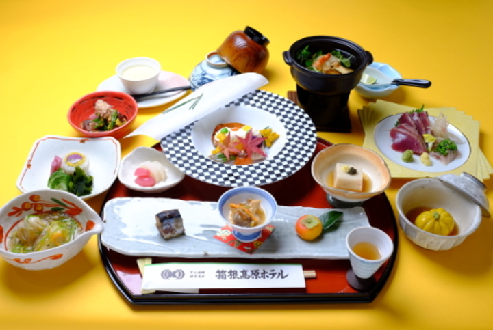 箱根高原ホテル（神奈川県足柄）2種の泉質と旬の食材を使用した箱根の季節料理を堪能