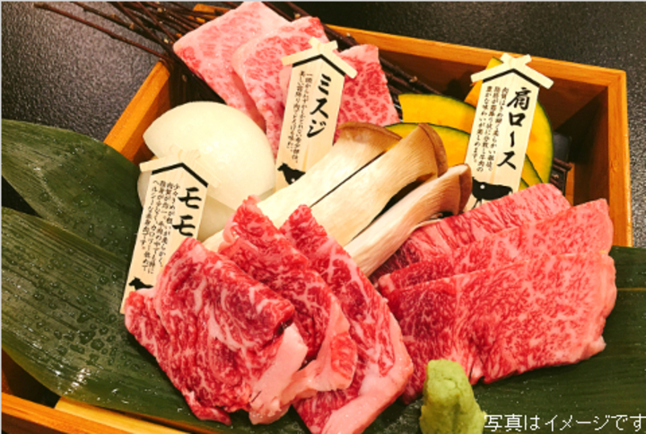 匠上日本橋室町本家（東京都日本橋）特選7種肉食べ比べ 黒毛和牛はA5　飲み放題付