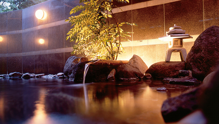 美肌の湯で知られる萩姫の湯　磐梯熱海温泉