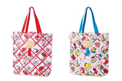 【送料無料】チャーミーレトロ シモジマ デイリートート&同色コットンポーチセット