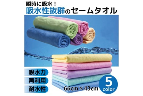 セームタオル2枚セット【送料無料】先着200枚限定販売！