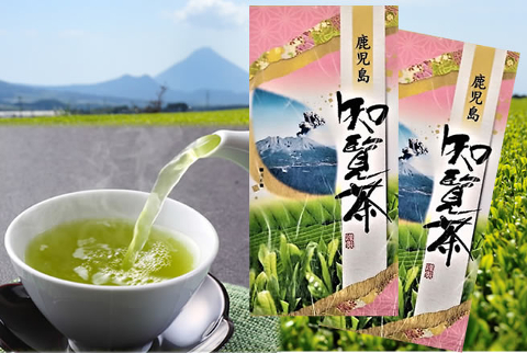 鹿児島が誇るブランド茶　知覧茶　100g×2袋【送料無料】　※2セット同時申込みでもう1袋プレゼント！