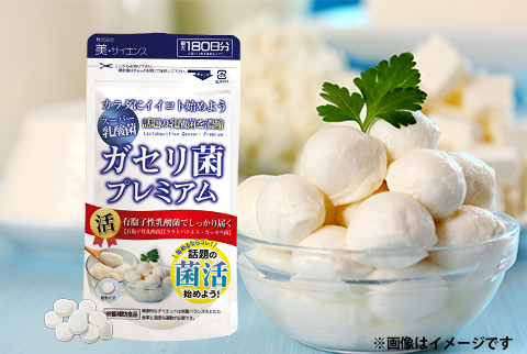 スーパー乳酸菌でスッキリ快調♪ガセリ菌プレミアム 約6ヶ月分 180粒