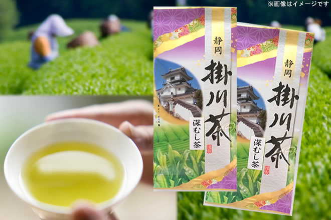 3年連続21回目の産地賞受賞！静岡県掛川蒸し煎茶「掛川城」100g×2袋【送料無料】　