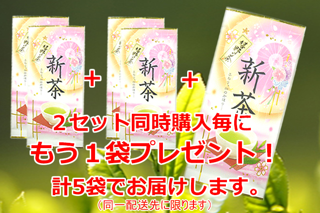 農林大臣賞を受賞した茶匠が厳選2025年★新茶【嬉野茶】お得な1セット（2袋）【送料無料】