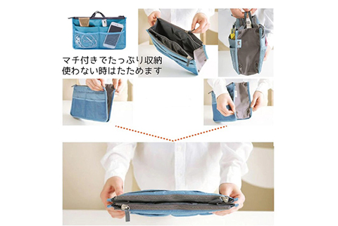 【★記録的大ヒットのお品が再販】バックインバック2個セット