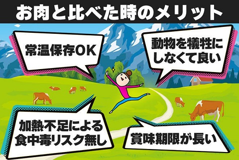 今、世界的に大注目のお品！これからの新常識！植物由来の代替肉★2種から選べる大豆ミート1kg【送料無料】