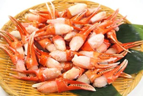 (送料無料）紅ズワイ蟹の爪　500g入×2パック（合計1㎏）【29セット限定販売】