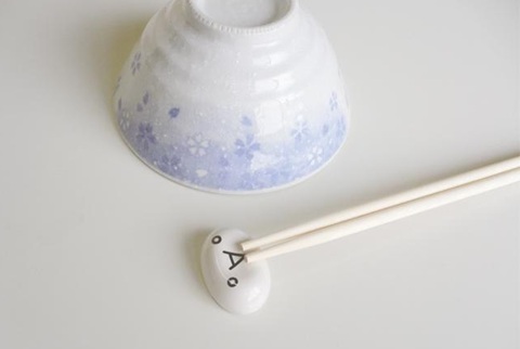 【送料無料】顔文字 はしおき 5個組