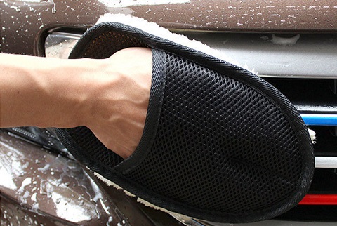 ふかふか洗車グローブ3個セット【送料無料】
