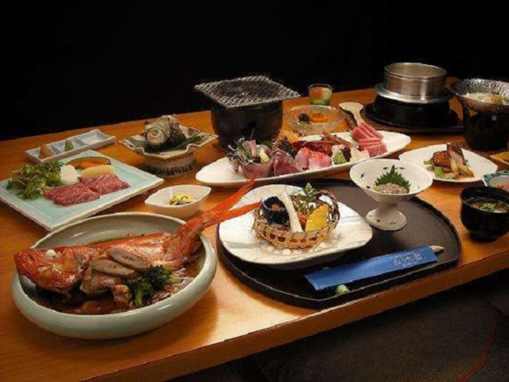 厳選いい宿スペシャルプラン料理の一例
