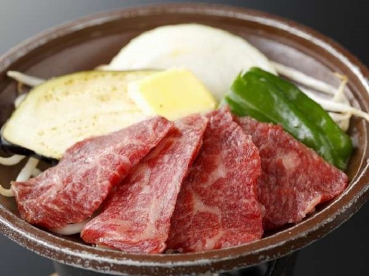 千葉県産牛陶板焼き