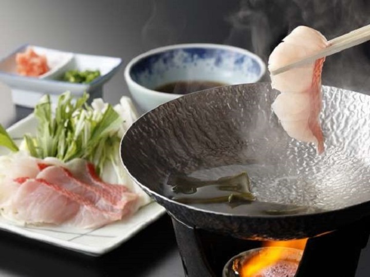 刺身でも無く煮物でも無く・・・、しゃぶしゃぶは半生がお勧めです