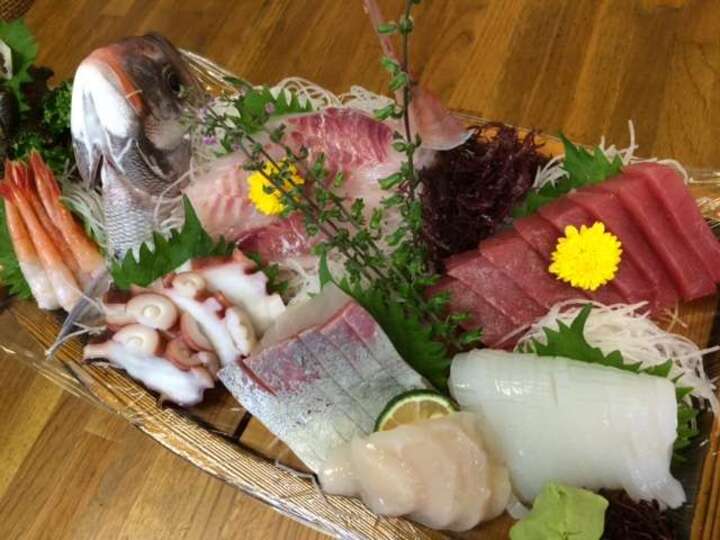舟盛プラン、宴会プランにお出しします、豪華舟盛(＾＾)