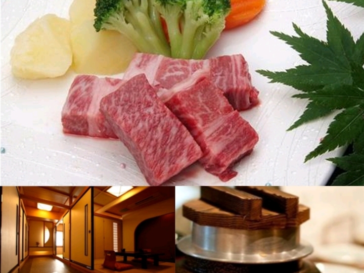 個室または食事処