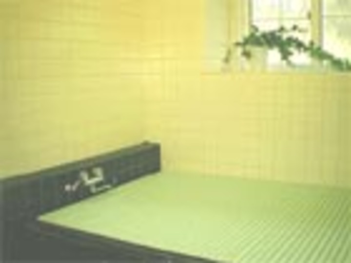 人工活性石温泉風呂