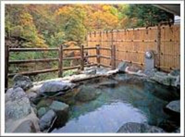 露天風呂「川風と湯けむり」 