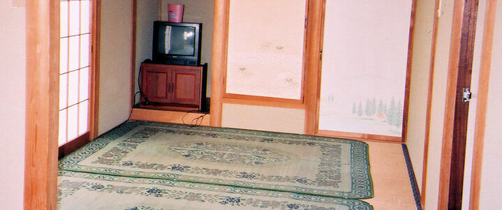 和室と二段ベッドの和洋室 