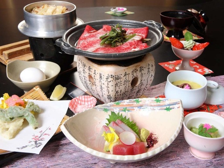 量少し控えめ季節の会席