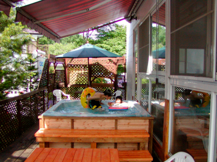 屋外プール