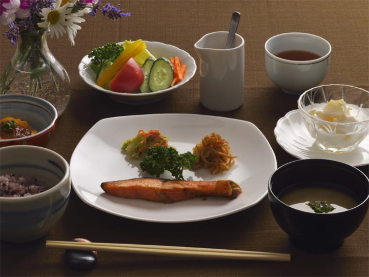 朝食一例