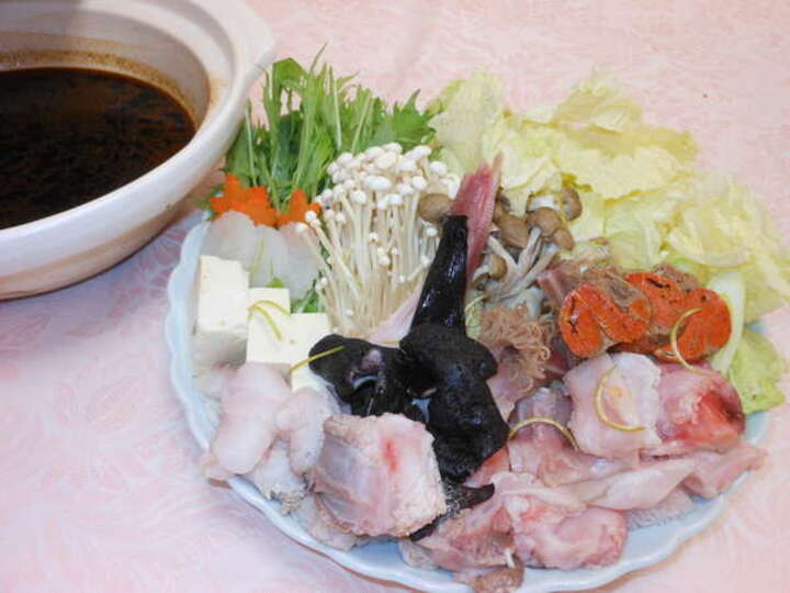 あんこう鍋（3人盛）あん肝を練りこんだ特製味噌仕立