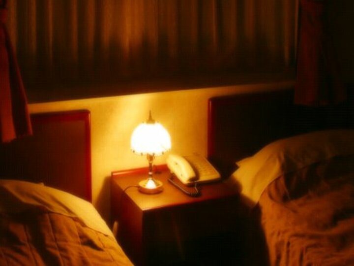 ツイン（トイレ洗面付き） 無線LANでインターネットＯＫ.