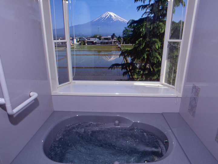 富士山展望できるジェットバス付風呂