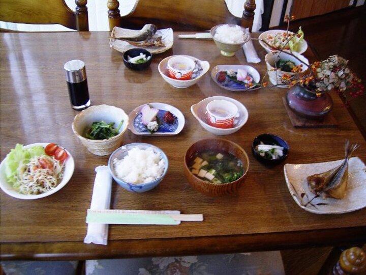 朝食一例