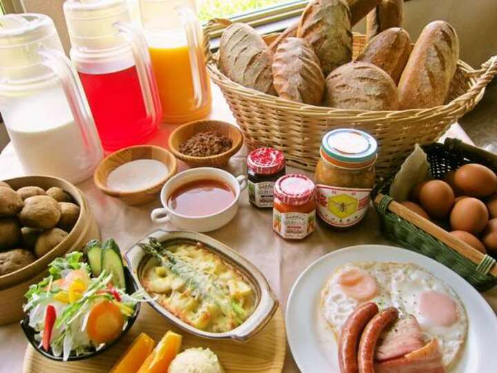 朝食一例