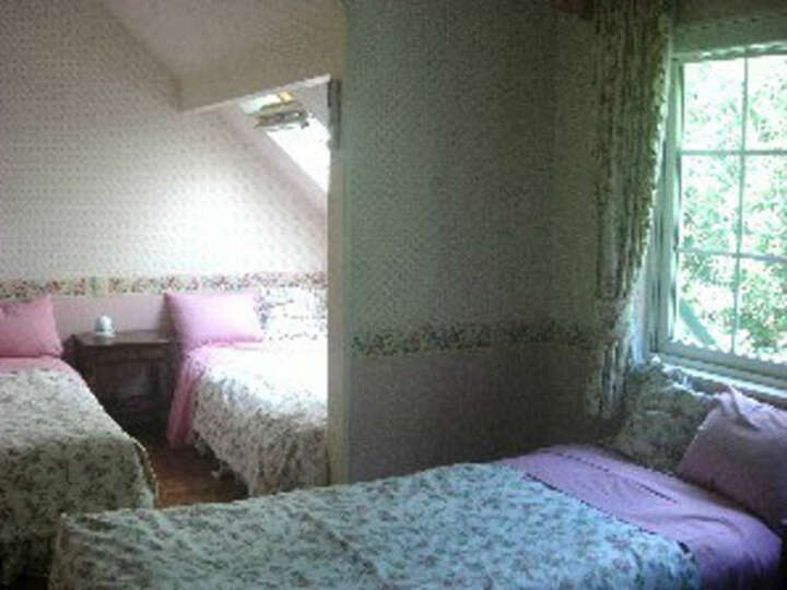 4名様洋室[204]・バストイレ付 ローラアシュレイ天窓付き部屋 .