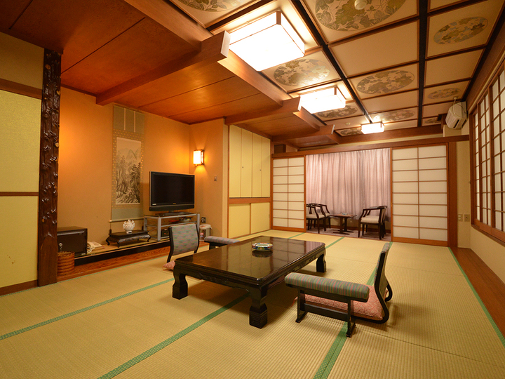 和室16畳・ジェットバス付きのお部屋（バス・トイレ付）.