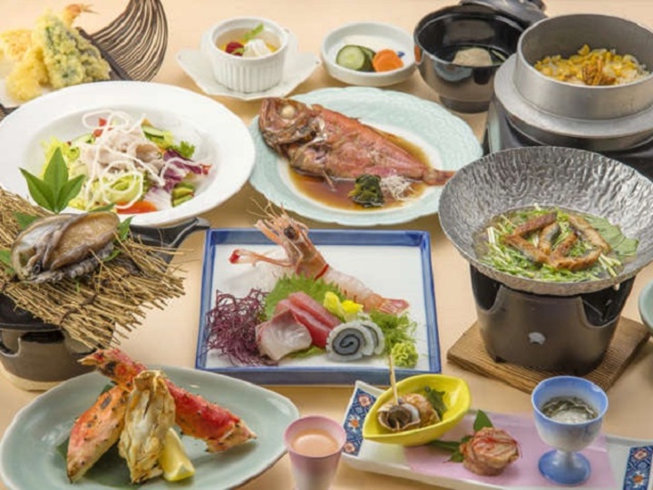 地産地消にこだわった会席料理②（基本/グレードアップ）