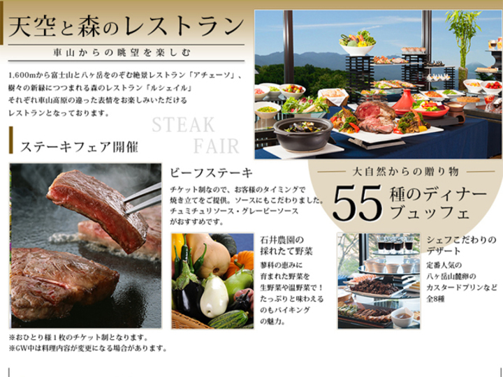 バイキングのご案内