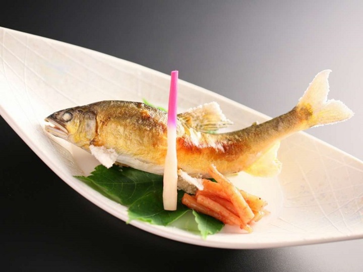 鮎の塩焼き