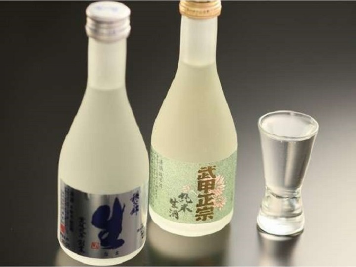 秩父の地酒お料理と一緒にいかがですか。