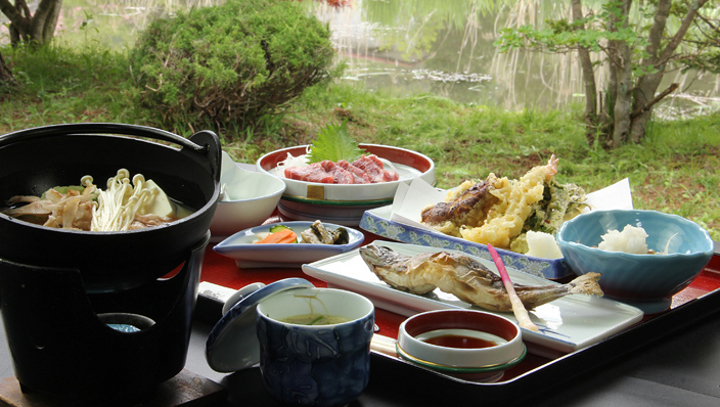 地元食材をふんだんに