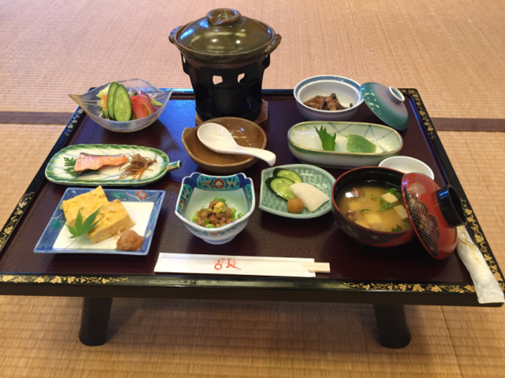 朝食一例 