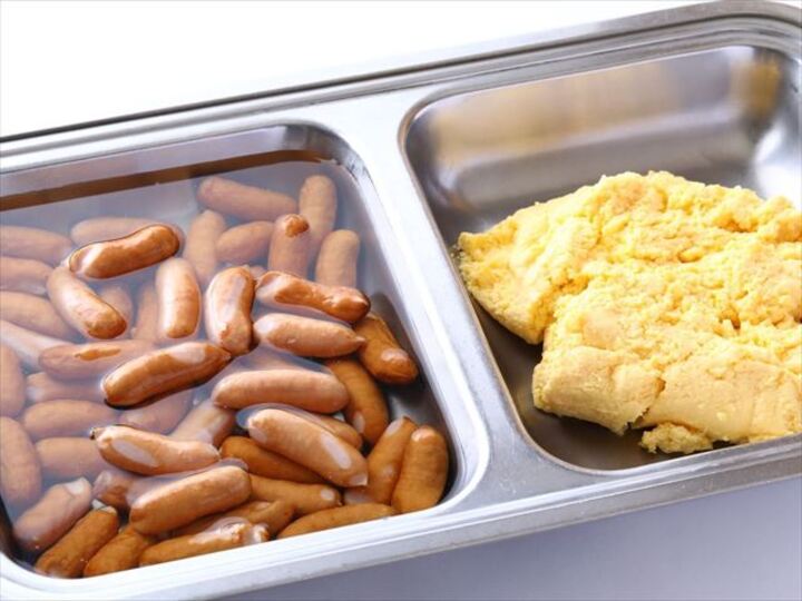 朝食バイキング
