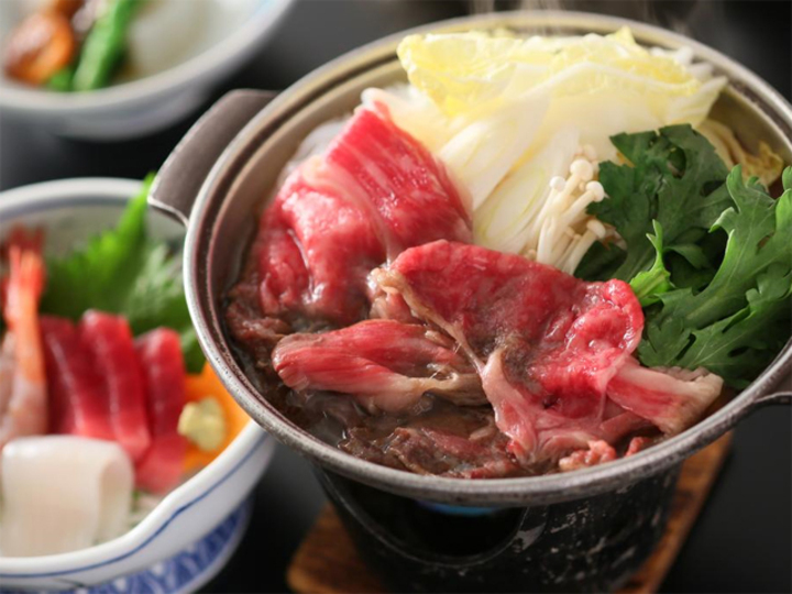 冬はすき焼き