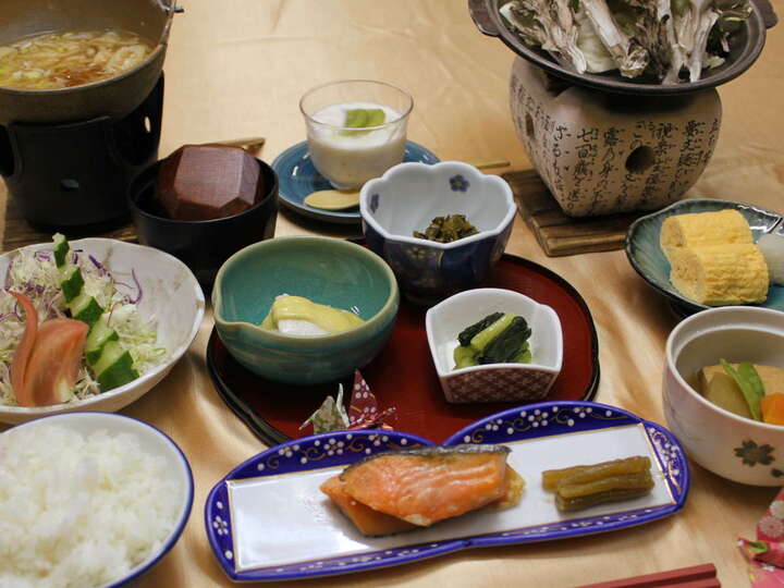 朝食一例