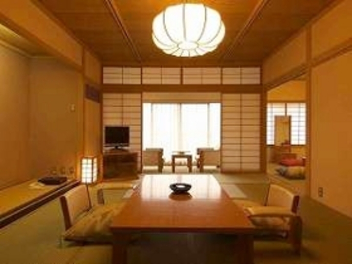金谷風和室Ａ（本間１２畳＋次の間６畳）