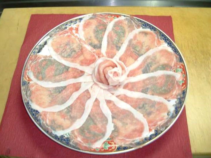 透き通るような上州豚！自慢の味。(3人前）