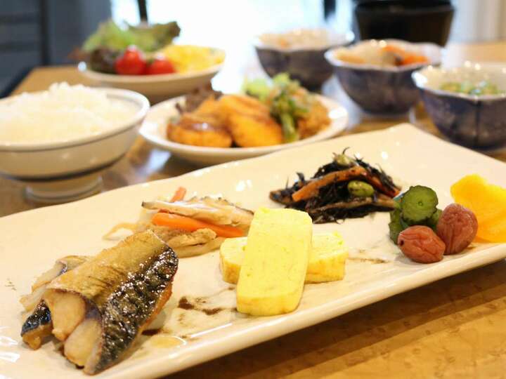 朝食バイキング
