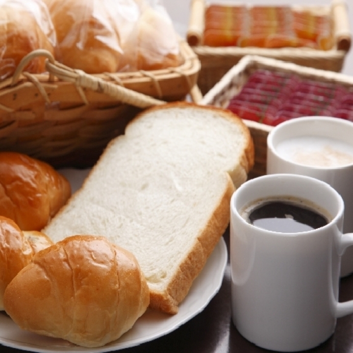 無料軽朝食サービス